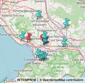 Mappa Via della Gloria, 84018 Scafati SA, Italia (5.89462)