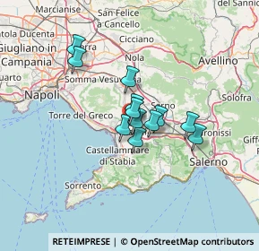 Mappa Via della Gloria, 84018 Scafati SA, Italia (9.28333)