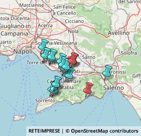 Mappa Via della Gloria, 84018 Scafati SA, Italia (10.3565)
