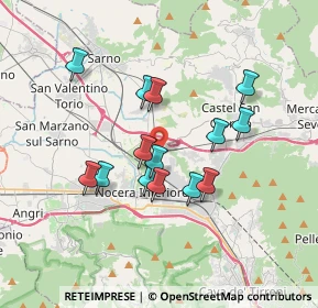 Mappa SS266, 84014 Nocera inferiore SA, Italia (3.24643)