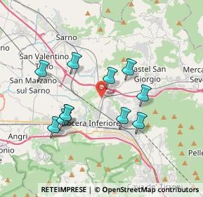 Mappa SS266, 84014 Nocera inferiore SA, Italia (3.62091)