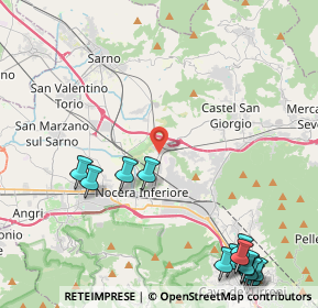 Mappa SS266, 84014 Nocera inferiore SA, Italia (6.63308)