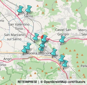 Mappa SS266, 84014 Nocera inferiore SA, Italia (3.8375)