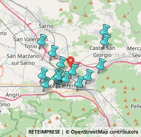 Mappa SS266, 84014 Nocera inferiore SA, Italia (3.118)