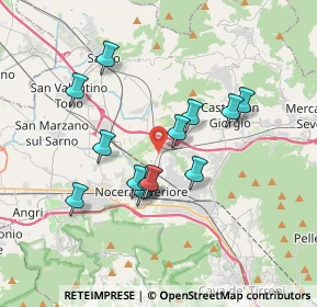 Mappa SS266, 84014 Nocera inferiore SA, Italia (3.36462)