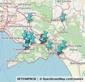Mappa SS266, 84014 Nocera inferiore SA, Italia (11.68529)