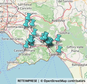 Mappa SS266, 84014 Nocera inferiore SA, Italia (8.7745)