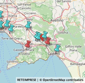 Mappa SS266, 84014 Nocera inferiore SA, Italia (18.77667)