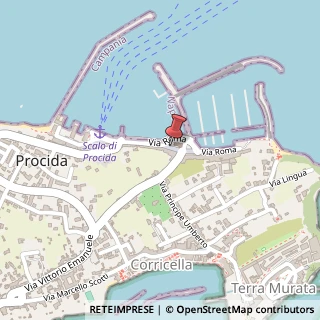 Mappa Via roma 51, 80079 Procida, Napoli (Campania)