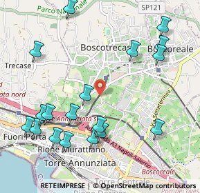 Mappa Via Calabrese, 80042 Boscotrecase NA, Italia (1.31833)