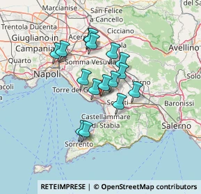 Mappa Via Calabrese, 80042 Boscotrecase NA, Italia (11.10563)