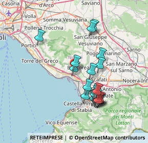 Mappa Via Calabrese, 80042 Boscotrecase NA, Italia (7.3755)