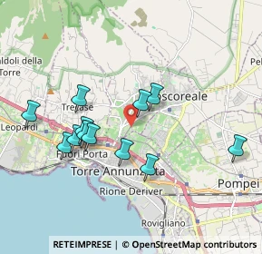 Mappa Via Calabrese, 80042 Boscotrecase NA, Italia (1.88667)