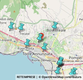 Mappa Via Calabrese, 80042 Boscotrecase NA, Italia (2.72667)