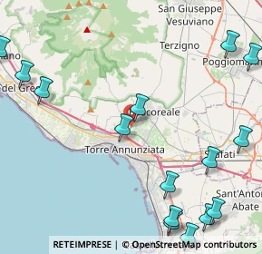 Mappa Via Calabrese, 80042 Boscotrecase NA, Italia (6.85824)