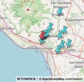 Mappa Via Calabrese, 80042 Boscotrecase NA, Italia (2.61667)
