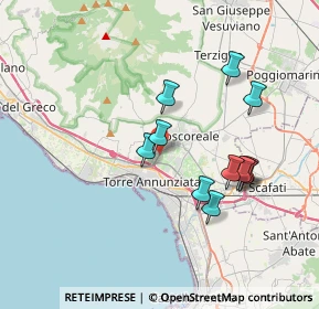 Mappa Via Calabrese, 80042 Boscotrecase NA, Italia (3.58818)