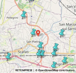 Mappa Via Lo Porto, 84018 Scafati SA, Italia (2.82083)