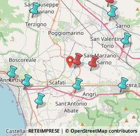 Mappa Via Lo Porto Pietro, 84018 Scafati SA, Italia (5.69818)