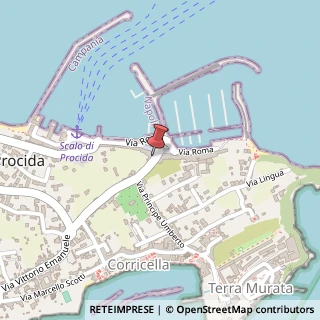 Mappa Via Vittorio Emanuele, 9, 80079 Procida, Napoli (Campania)