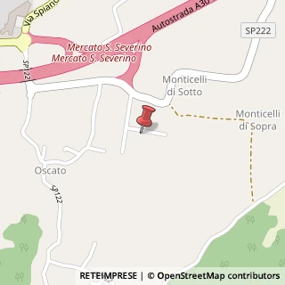 Mappa Via Delle Corti, 13/4, 84085 Mercato San Severino, Salerno (Campania)