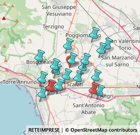 Mappa Via Voccolella, 84018 Scafati SA, Italia (3.2445)