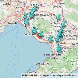 Mappa Via San Maria la Bruna, 80059 Torre del Greco NA, Italia (8.9915)