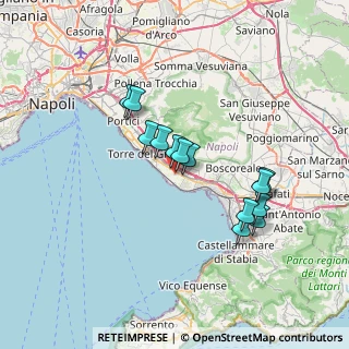 Mappa Via San Maria la Bruna, 80059 Torre del Greco NA, Italia (6.33923)
