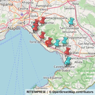 Mappa Via San Maria la Bruna, 80059 Torre del Greco NA, Italia (7.32615)