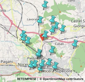 Mappa Via S. Pasquale, 84083 Nocera Inferiore SA, Italia (2.162)