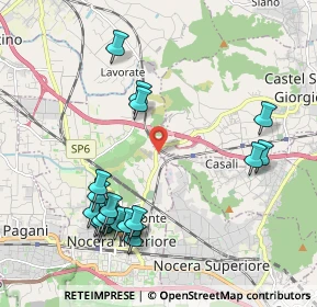 Mappa Via S. Pasquale, 84083 Nocera Inferiore SA, Italia (2.445)