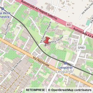 Mappa Via Giacomo Leopardi, 3, 80059 Torre del Greco, Napoli (Campania)