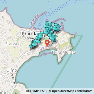 Mappa Via Marina di Corricella, 80079 Procida NA, Italia (0.3105)