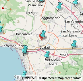 Mappa Via delle Piccole Industrie, 84018 Scafati SA, Italia (6.40273)