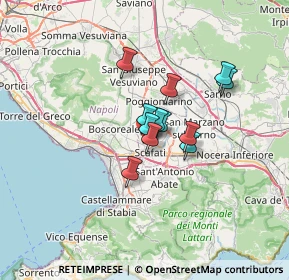 Mappa Via delle Piccole Industrie, 84018 Scafati SA, Italia (4.46667)