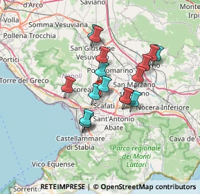 Mappa Via delle Piccole Industrie, 84018 Scafati SA, Italia (5.86941)
