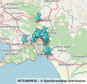 Mappa Via Statale, 84084 Fisciano SA, Italia (7.096)