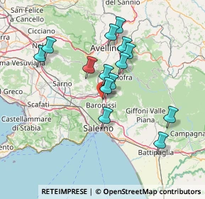 Mappa Via Statale, 84084 Fisciano SA, Italia (13.86857)