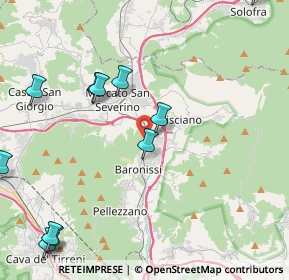Mappa Via Statale, 84084 Fisciano SA, Italia (5.84)