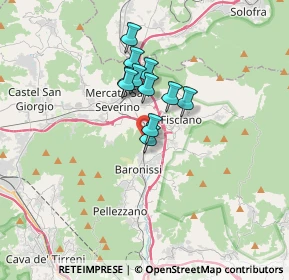 Mappa Via Statale, 84084 Fisciano SA, Italia (2.50091)