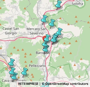 Mappa Via Statale, 84084 Fisciano SA, Italia (4.70938)