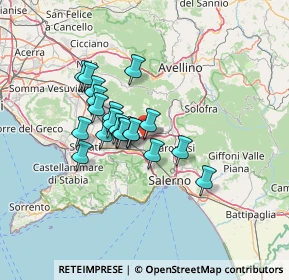 Mappa Via Santa Maria delle Grazie, 84086 Roccapiemonte SA, Italia (10.8165)