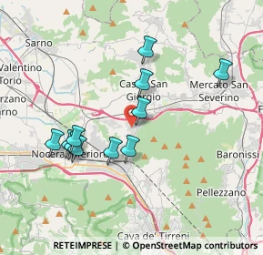 Mappa Via Santa Maria delle Grazie, 84086 Roccapiemonte SA, Italia (3.71727)