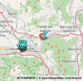 Mappa Via Santa Maria delle Grazie, 84086 Roccapiemonte SA, Italia (4.33692)