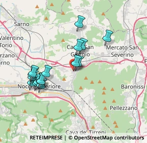 Mappa Via Santa Maria delle Grazie, 84086 Roccapiemonte SA, Italia (3.7875)