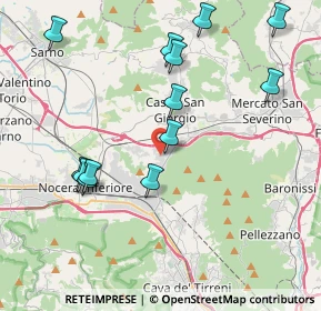 Mappa Via Santa Maria delle Grazie, 84086 Roccapiemonte SA, Italia (4.66846)