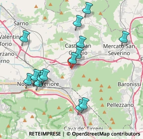 Mappa Via Santa Maria delle Grazie, 84086 Roccapiemonte SA, Italia (4.39)