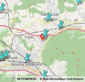 Mappa Via Santa Maria delle Grazie, 84086 Roccapiemonte SA, Italia (3.48909)