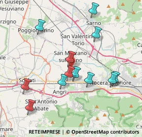 Mappa Via Quarto S. Marzano, 84016 Pagani SA, Italia (4.145)