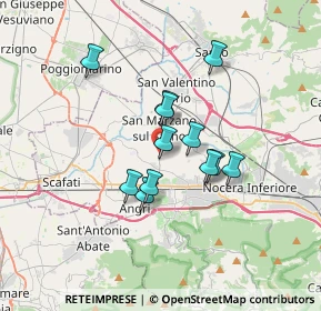 Mappa Via Quarto S. Marzano, 84016 Pagani SA, Italia (2.79417)